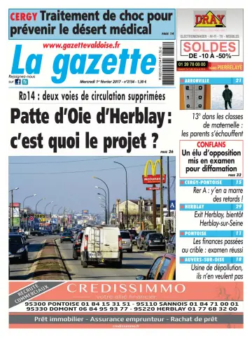 La Gazette Val d'Oise - 1 Feb 2017