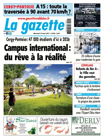 La Gazette Val d'Oise - 15 Mar 2017