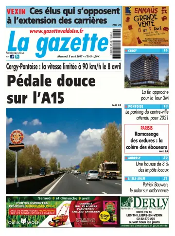 La Gazette Val d'Oise - 5 Apr 2017
