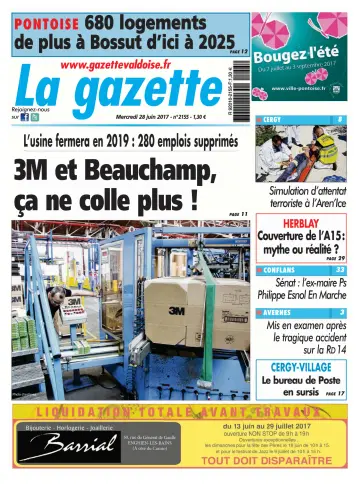 La Gazette Val d'Oise - 28 Jun 2017