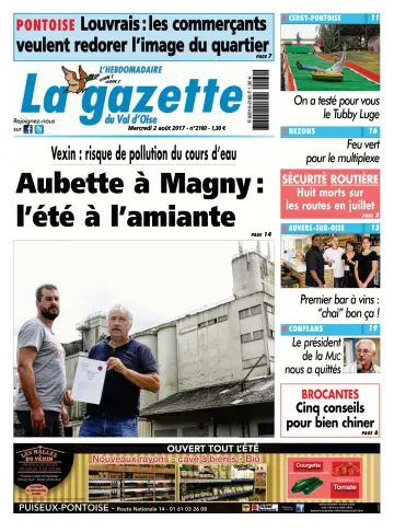 La Gazette Val d'Oise - 2 Aug 2017