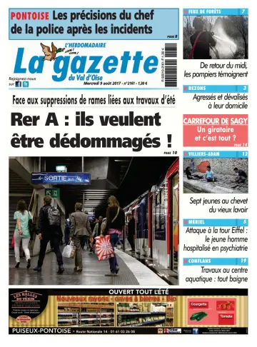 La Gazette Val d'Oise - 9 Aug 2017