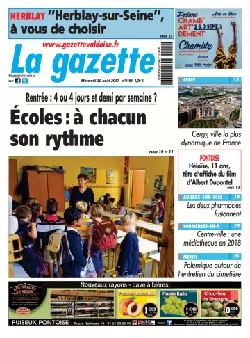 La Gazette Val d'Oise - 30 Aug 2017