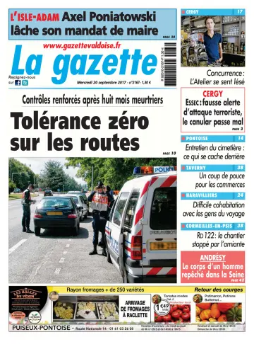 La Gazette Val d'Oise - 20 Sep 2017