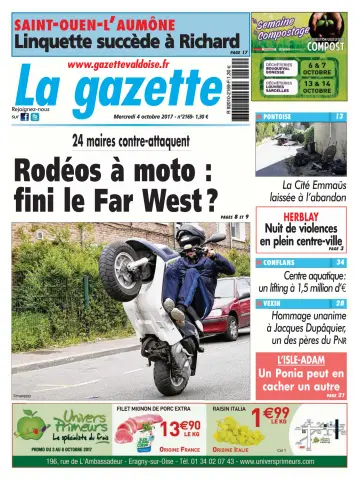 La Gazette Val d'Oise - 4 Oct 2017