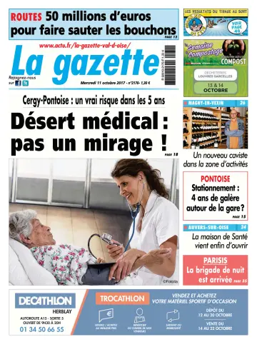 La Gazette Val d'Oise - 11 Oct 2017