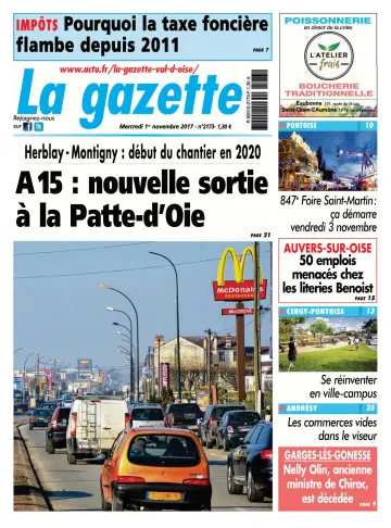 La Gazette Val d'Oise - 1 Nov 2017