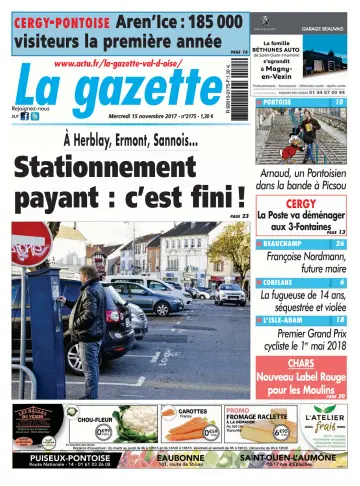 La Gazette Val d'Oise - 15 Nov 2017