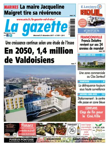 La Gazette Val d'Oise - 27 Dec 2017