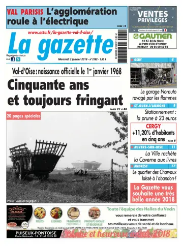 La Gazette Val d'Oise - 3 Jan 2018