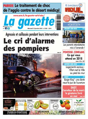 La Gazette Val d'Oise - 10 Jan 2018
