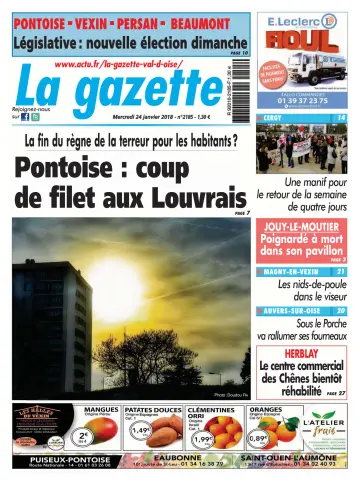 La Gazette Val d'Oise - 24 Jan 2018