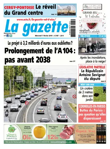 La Gazette Val d'Oise - 7 Feb 2018