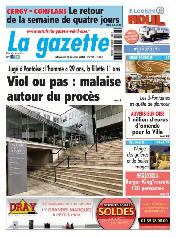 La Gazette Val d'Oise - 14 Feb 2018
