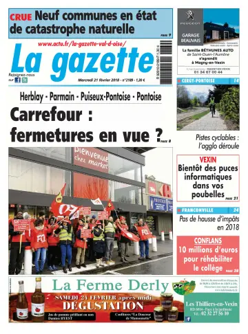 La Gazette Val d'Oise - 21 Feb 2018