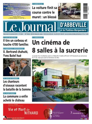 Le Journal d'Abbeville - 4 Nov 2015
