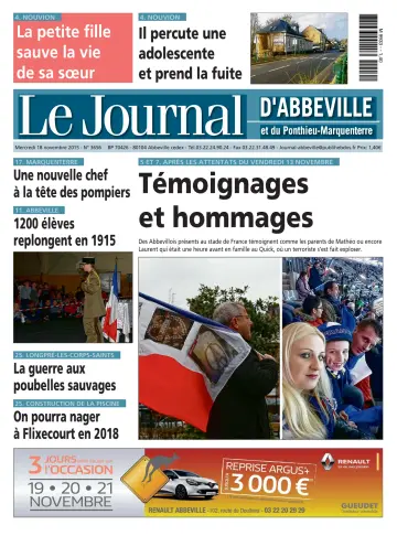 Le Journal d'Abbeville - 18 Nov 2015