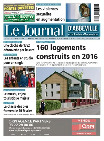 Le Journal d'Abbeville - 3 Feb 2016