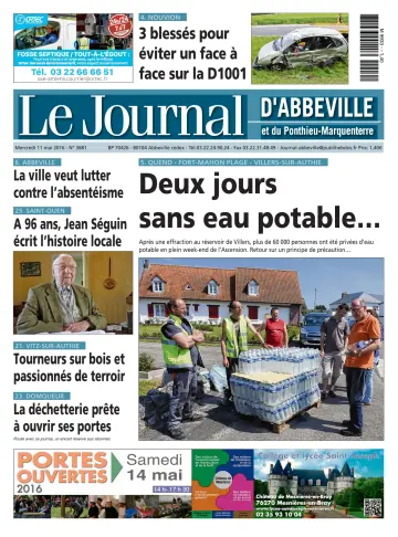 Le Journal d'Abbeville - 11 May 2016
