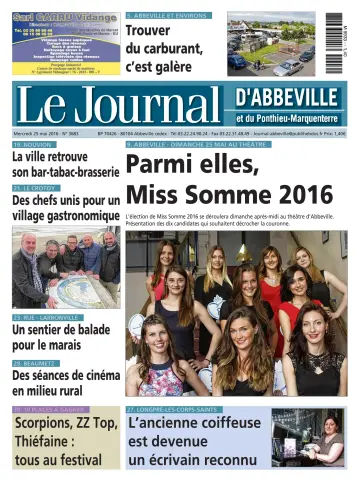 Le Journal d'Abbeville - 25 May 2016