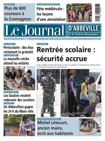 Le Journal d'Abbeville - 31 Aug 2016