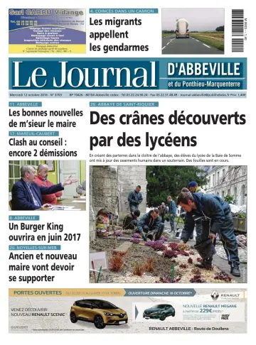 Le Journal d'Abbeville - 12 Oct 2016