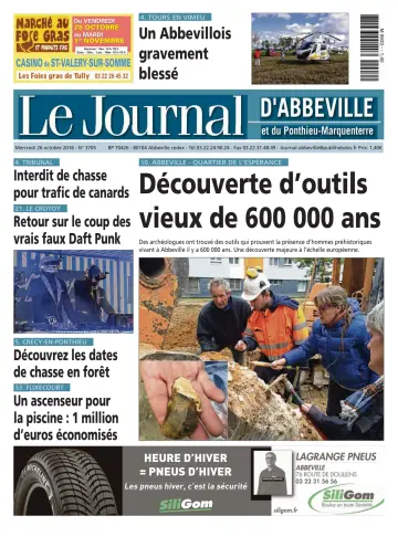 Le Journal d'Abbeville - 26 Oct 2016