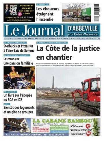 Le Journal d'Abbeville - 16 Nov 2016