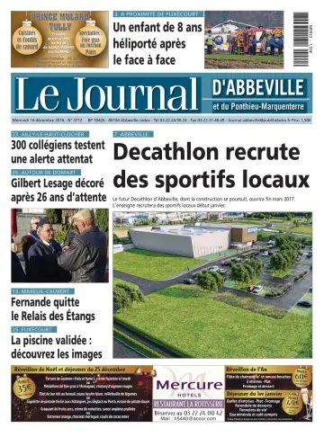 Le Journal d'Abbeville - 14 Dec 2016