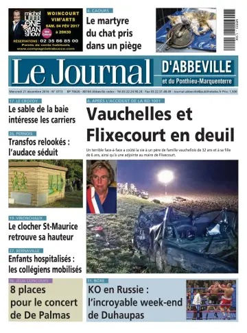 Le Journal d'Abbeville - 21 Dec 2016