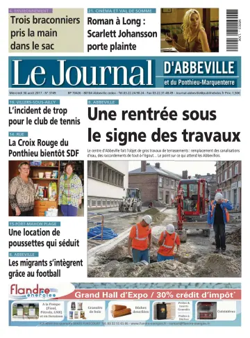 Le Journal d'Abbeville - 30 Aug 2017