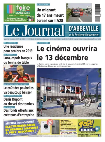 Le Journal d'Abbeville - 4 Oct 2017