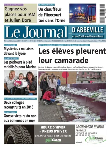 Le Journal d'Abbeville - 25 Oct 2017