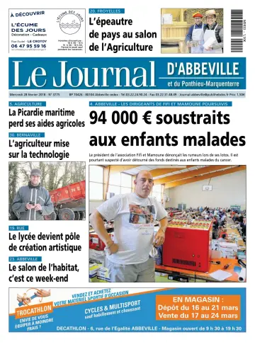Le Journal d'Abbeville - 28 фев. 2018
