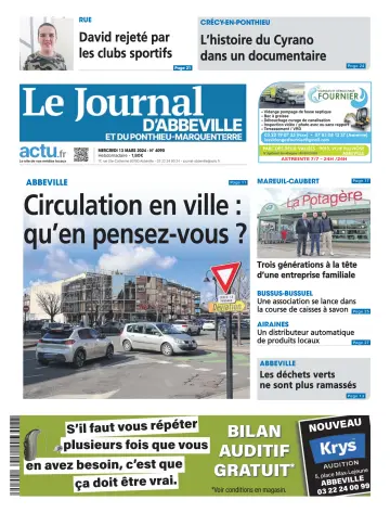 Le Journal d'Abbeville - 13 März 2024