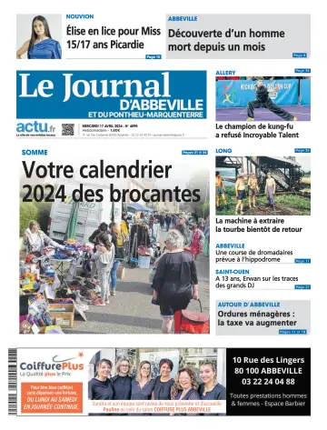 Le Journal d'Abbeville - 17 апр. 2024