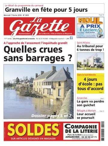 La Gazette de la Manche - 7 Feb 2018