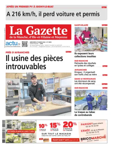 La Gazette de la Manche - 27 março 2024