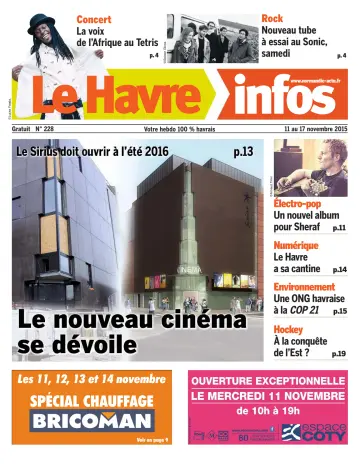 Le Havre infos - 11 11月 2015