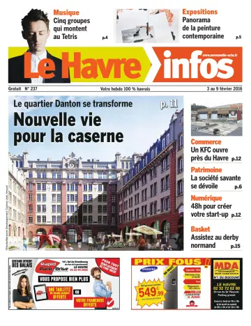 Le Havre infos - 3 Feb 2016