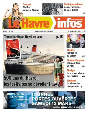 Le Havre infos - 24 Feb. 2016