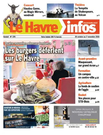 Le Havre infos - 26 10月 2016