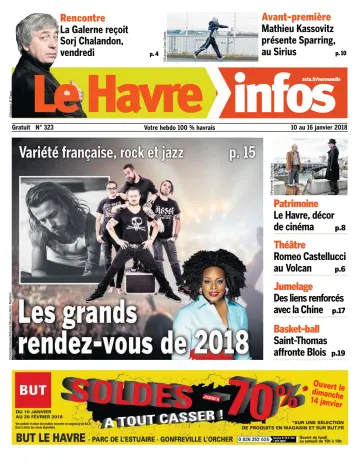 Le Havre infos - 10 一月 2018
