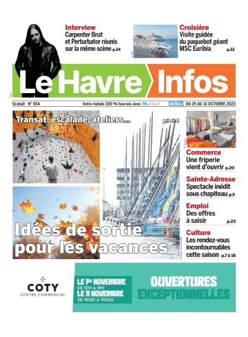 Le Havre infos - 25 DFómh 2023