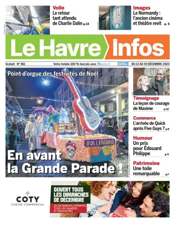 Le Havre infos - 13 12월 2023