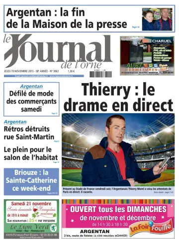 Le Journal de l'Orne - 19 Nov 2015