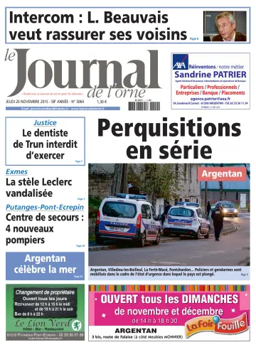 Le Journal de l'Orne - 26 Nov 2015