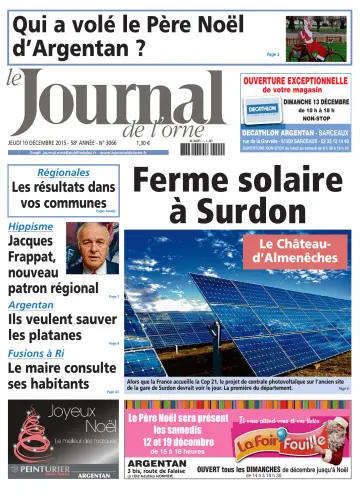 Le Journal de l'Orne - 10 Dec 2015
