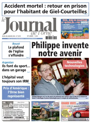 Le Journal de l'Orne - 28 Jan 2016