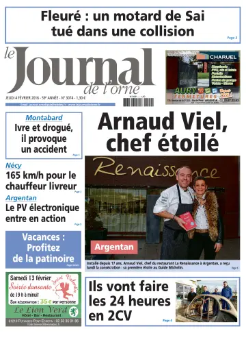 Le Journal de l'Orne - 4 Feb 2016